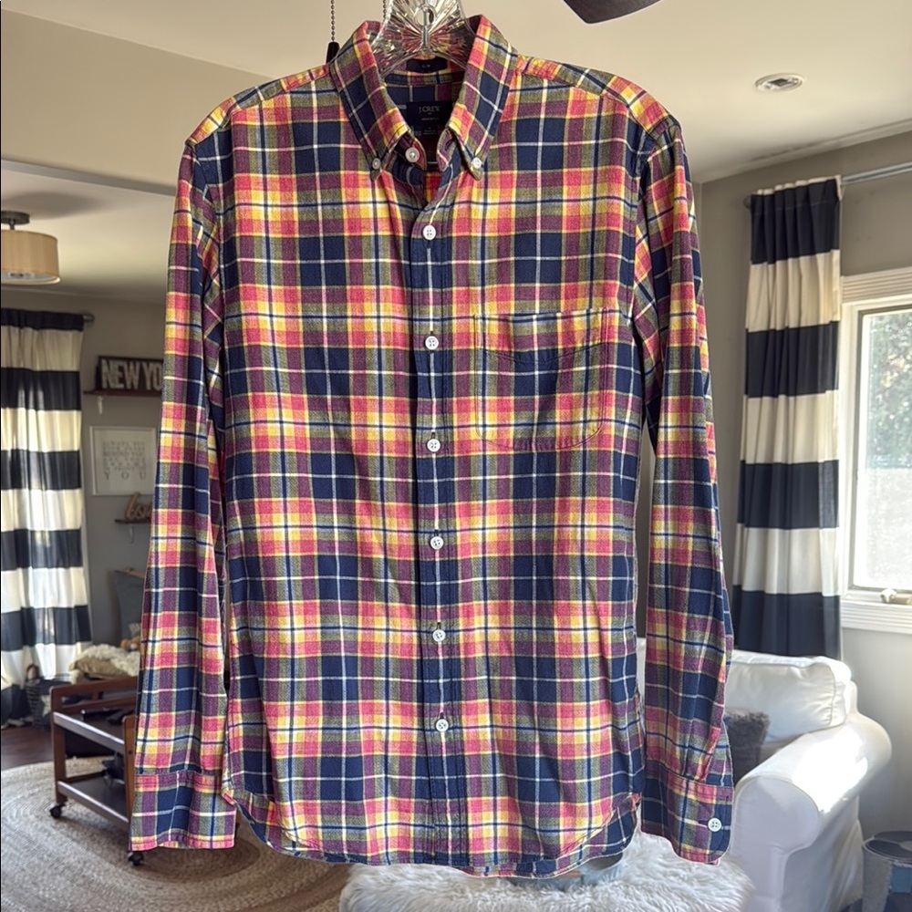 π J. Crew Plaid Shirt π - Picture 1 of 4
